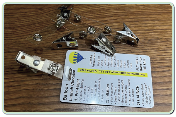 Badges and Checklists