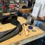 Remove Top Rail leather