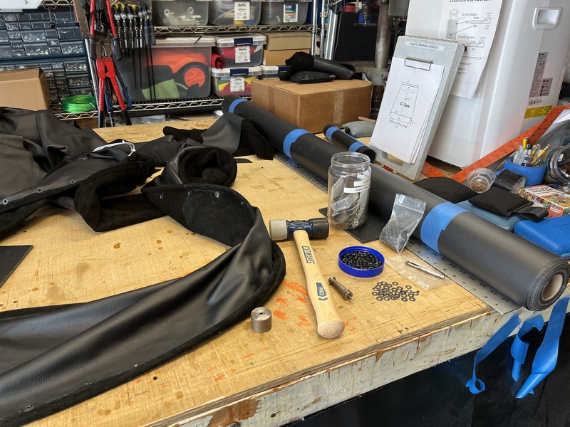 Remove Top Rail leather