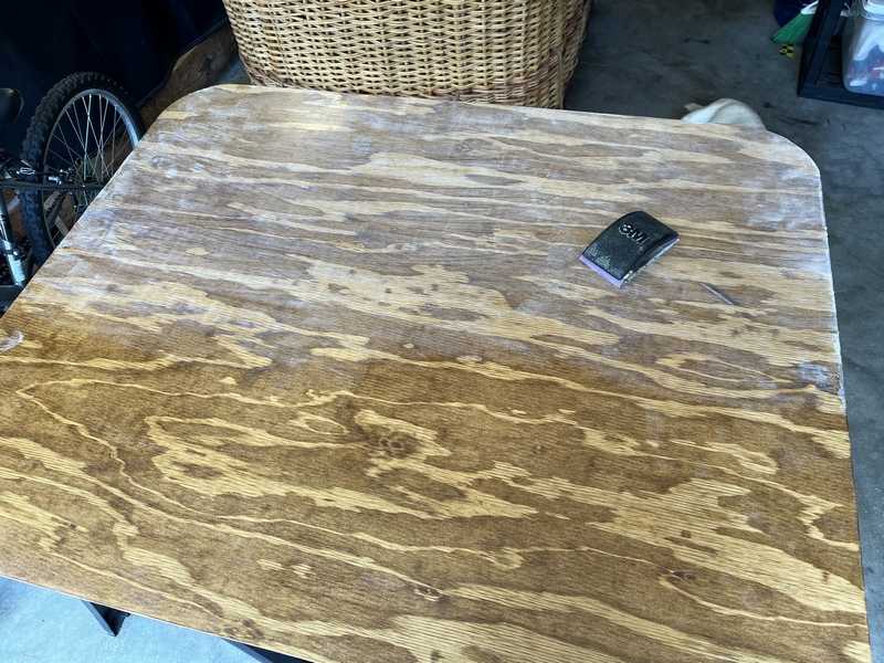 Stain Floor & Varnish